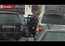 Автомобильная "подстава" в Москве